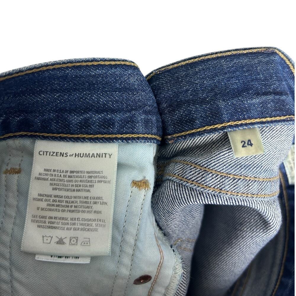 Citizens of Humanity Bailey Loose Fit Denim Bermuda Shorts 24 - Picture 8 of 9
